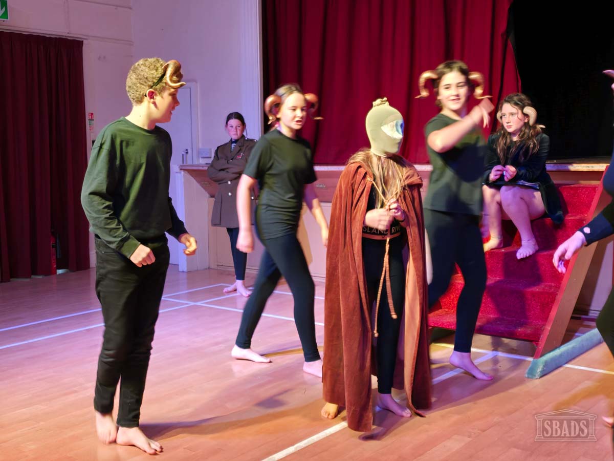 Polyphemus with the Satyrs in 'The Cyclops (of South Brent)' by SBADS, 2025