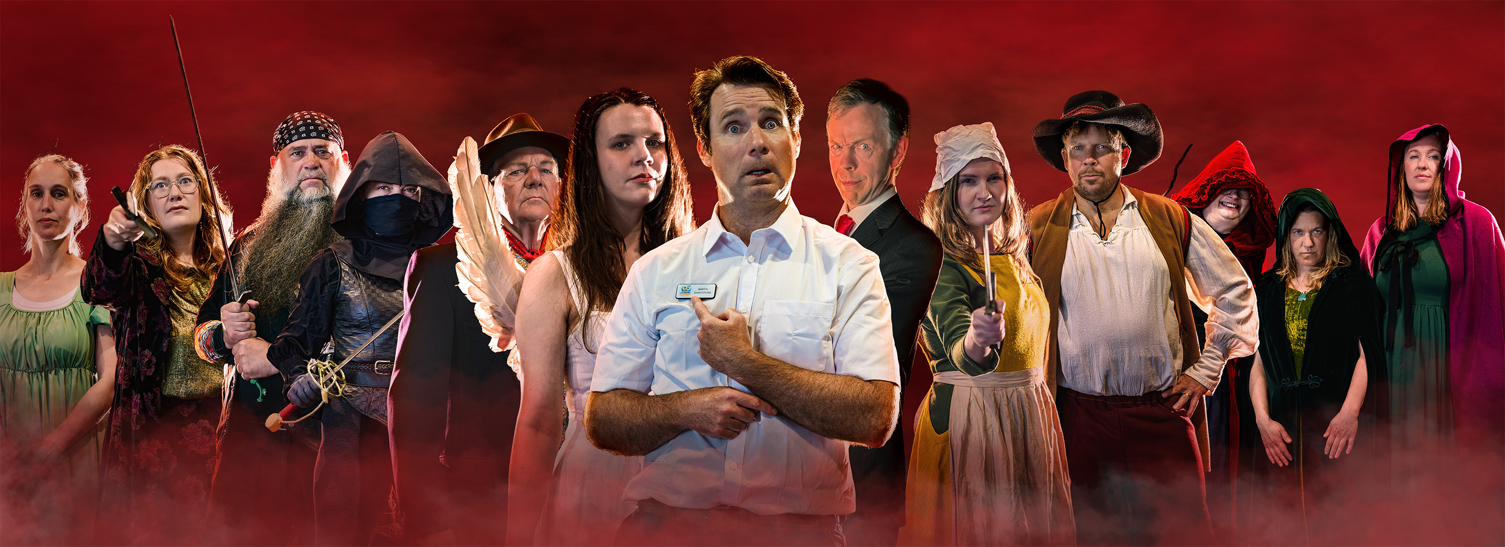 Cast from The Shakespeare Conspiracy